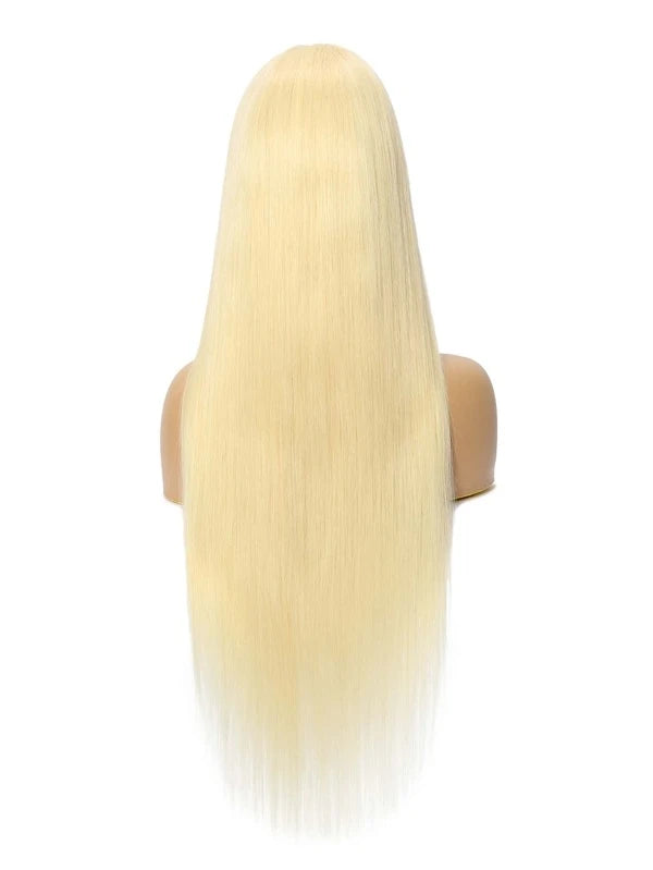 Straight Blonde HD 13x4 Frontal Wig (#613)